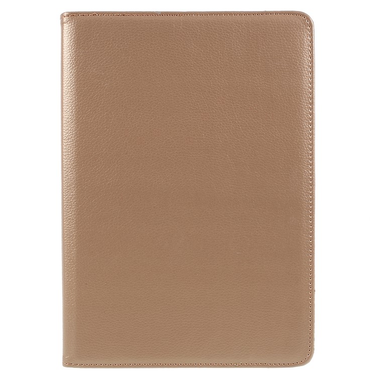 Litchi Skin 360-Degree Rotating Stand Leather Case for Huawei MediaPad M5 10 / M5 10 (Pro) - Gold-2