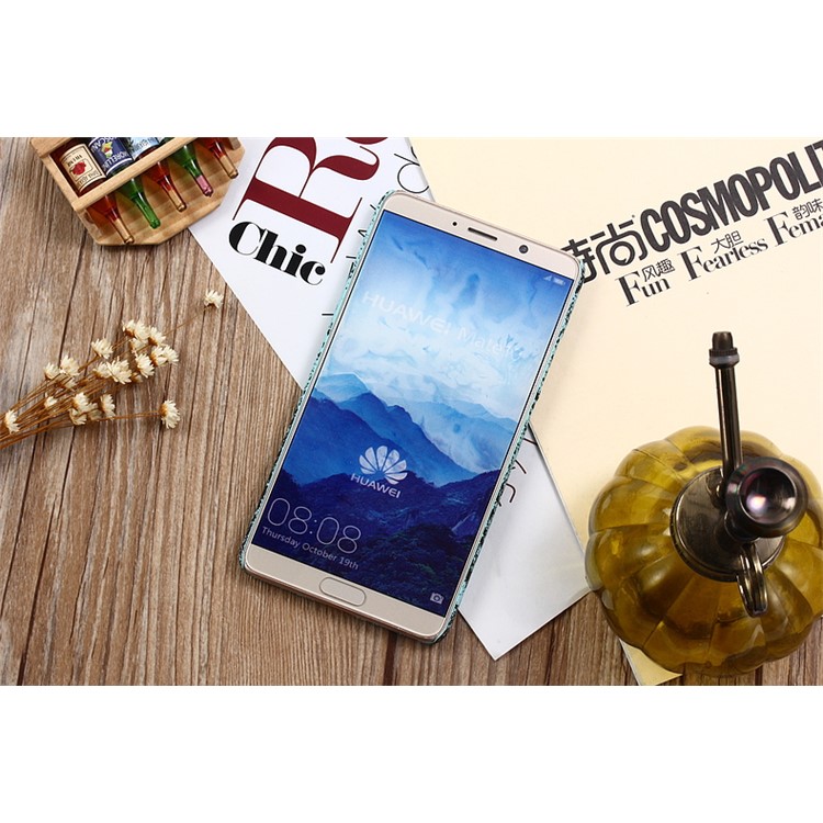 Patterned Matte Skin TPU Noctilucent Phone Shell for Huawei Mate 10 - Blue-3