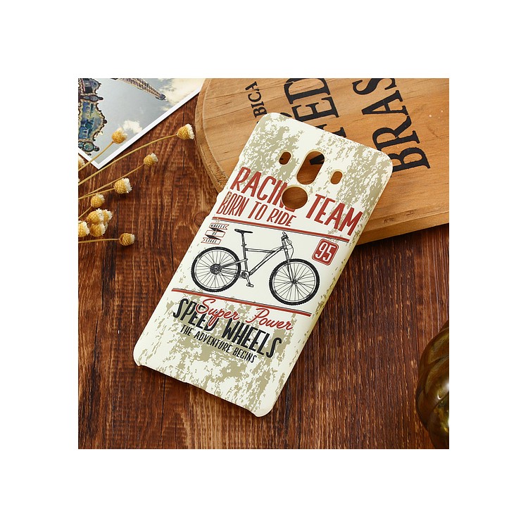 Patterned Matte Skin TPU Noctilucent Cover for Huawei Mate 10 Pro - Beige-1