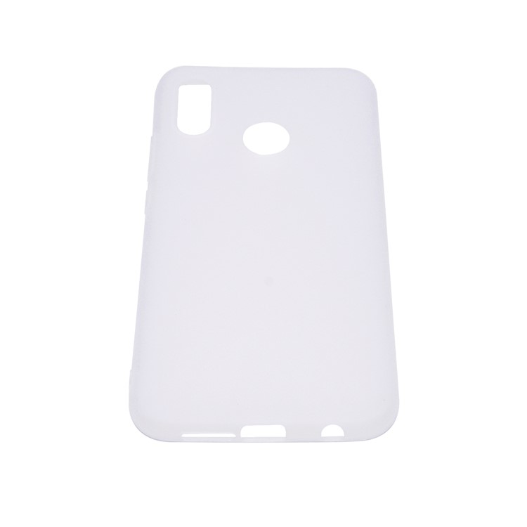 For Huawei P20 Lite/Nova 3e (China) Solid Color Matte Soft TPU Phone Casing - White-5