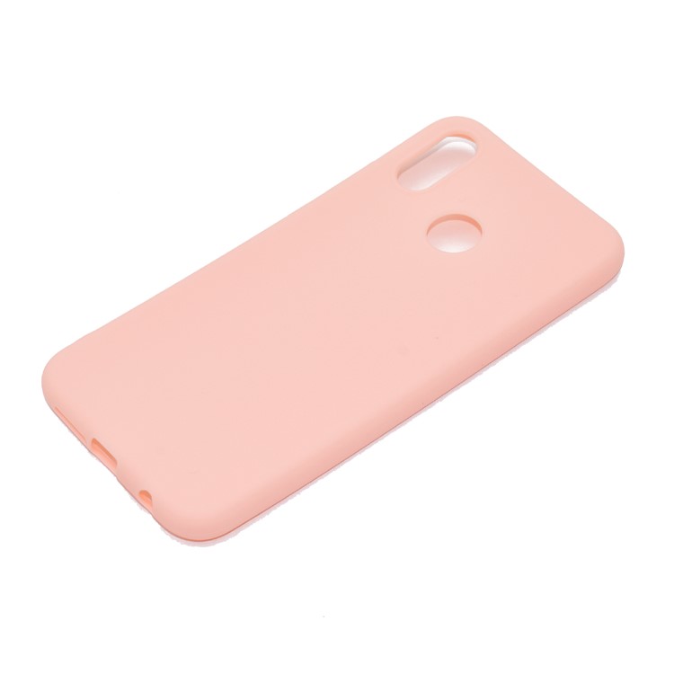 For Huawei P20 Lite/Nova 3e (China) Solid Color Frosted Soft TPU Phone Lightweight Case - Pink-3