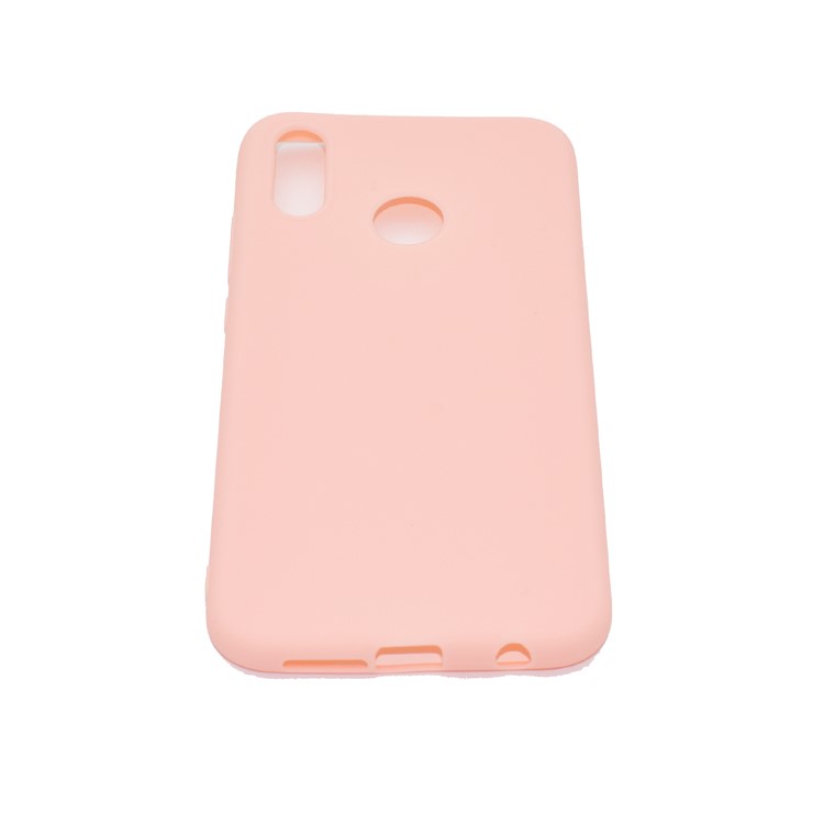 For Huawei P20 Lite/Nova 3e (China) Solid Color Frosted Soft TPU Phone Lightweight Case - Pink-5