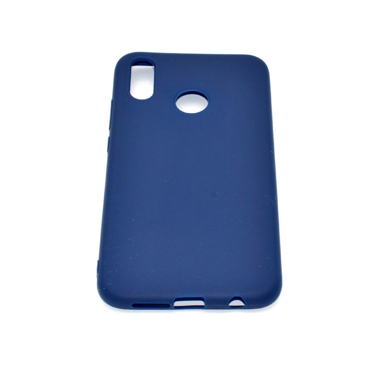 Solid Color Frosted Soft TPU Accessory Case for Huawei P20 Lite/Nova 3e (China) - Dark Blue-5