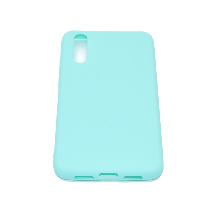 For Huawei P20 Pro Solid Color Frosted Soft TPU Phone Case - Cyan-5