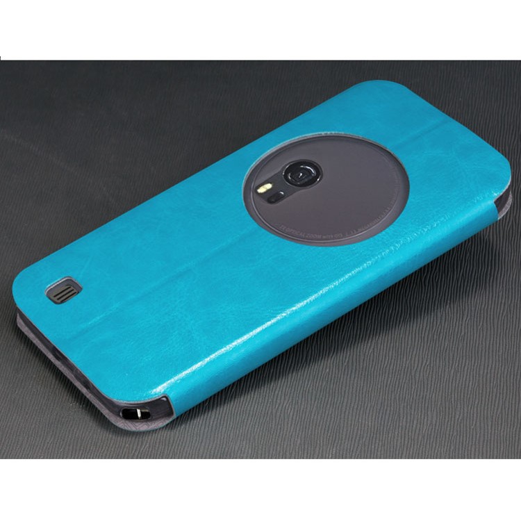 MOFI Rui Series PU Leather Stand Case for Asus Zenfone Zoom ZX551ML ZX550 - Blue-5
