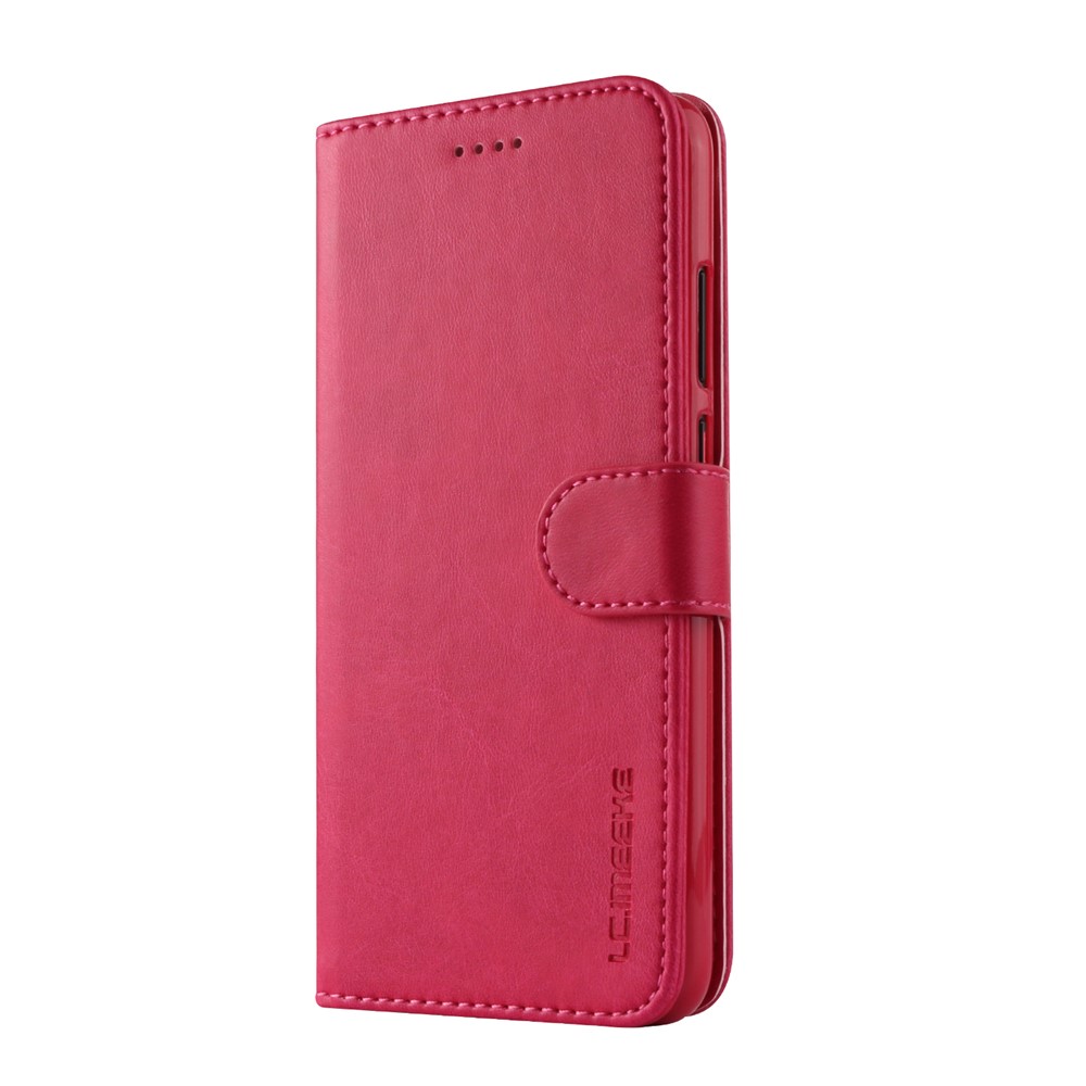 LC. IMEEKE Brieftasche Ständer Leder Handyhülle Für Huawei P20 - Rose-5