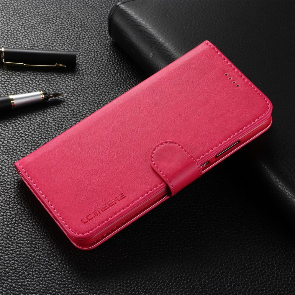 LC. IMEEKE Brieftasche Ständer Leder Handyhülle Für Huawei P20 - Rose-7