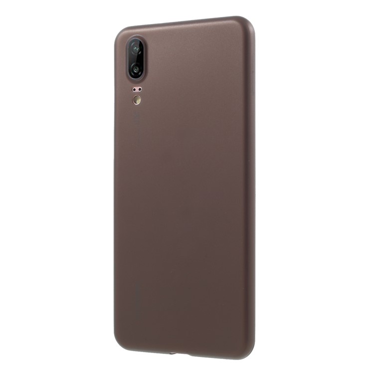 CAFELF 0.4mm Ultra Thin Matte PP Hard Case Cover for Huawei P20 - Grey-3