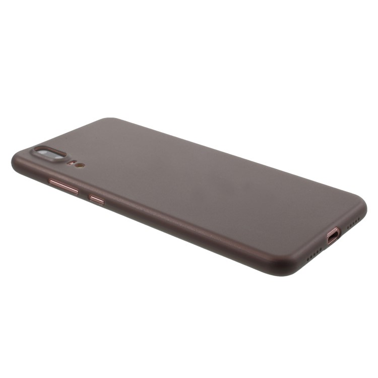 CAFELF 0.4mm Ultra Thin Matte PP Hard Case Cover for Huawei P20 - Grey-4