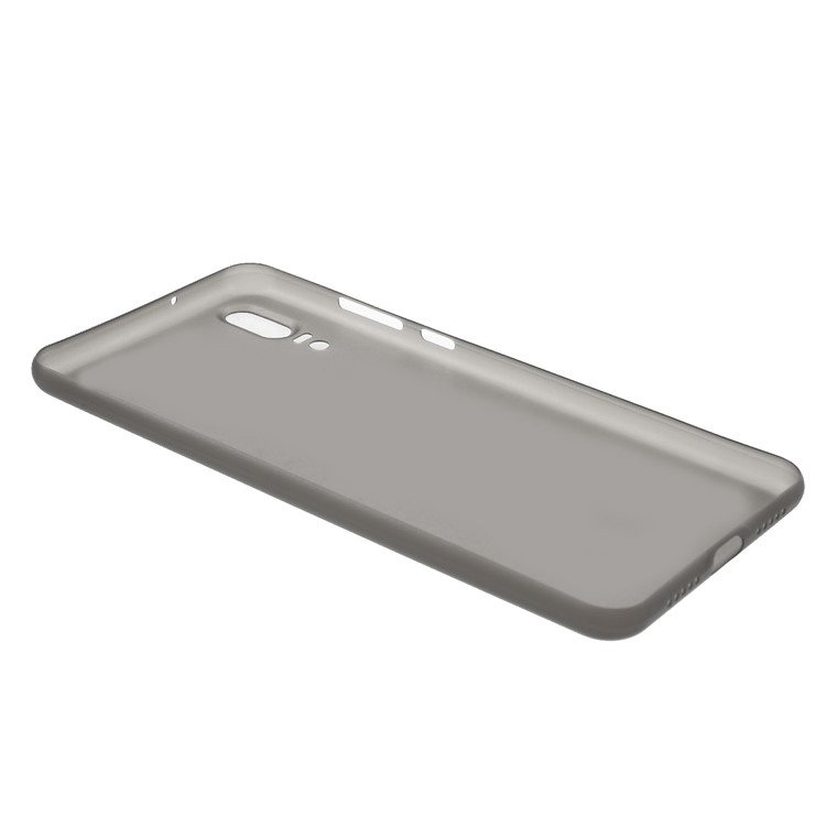 CAFELF 0.4mm Ultra Thin Matte PP Hard Case Cover for Huawei P20 - Grey-5