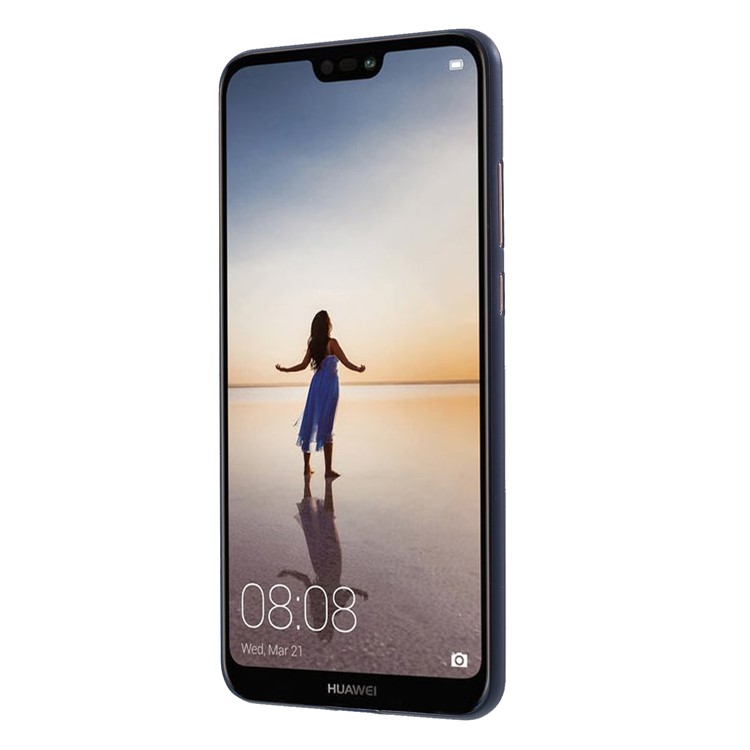 CAFELF 0.4mm Ultra Thin Matte PP Hard Cover Shell for Huawei P20 - Dark Blue-2