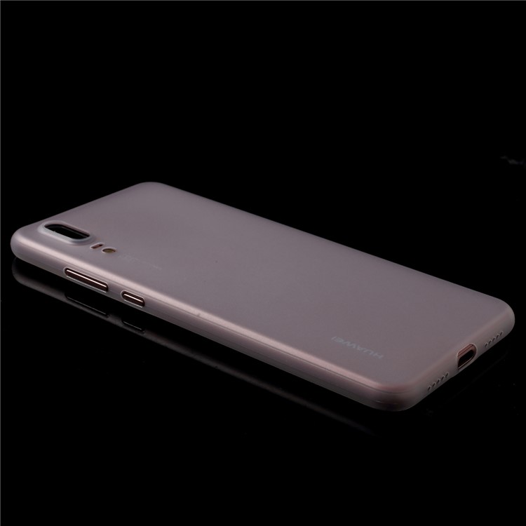 CAFELF 0.4mm Ultra Thin Matte PP Hard Casing Shell for Huawei P20 - White-4