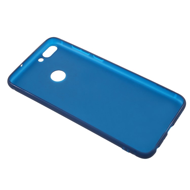 CAFELE Frosted TPU Case for Huawei P Smart / Enjoy 7S - Blue-4