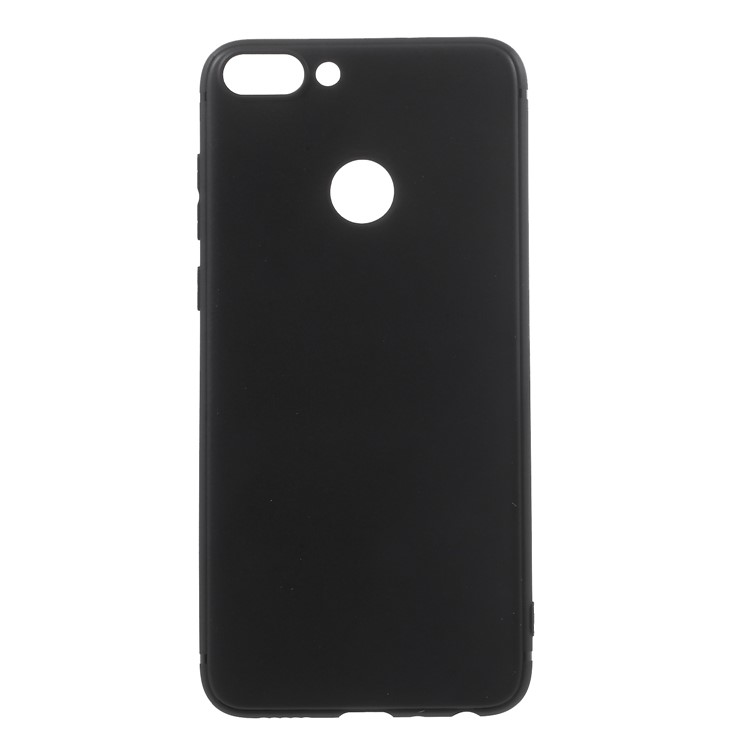 CAFELE Frosted TPU Shell Case for Huawei P Smart / Enjoy 7S - Black-1