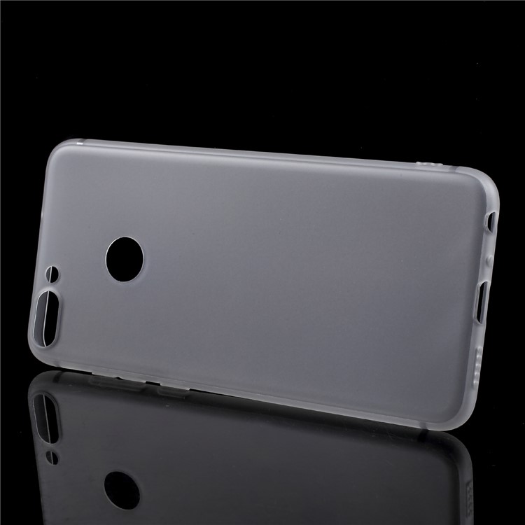 CAFELE Frosted TPU Case Shell Cover for Huawei P Smart / Enjoy 7S - White-2