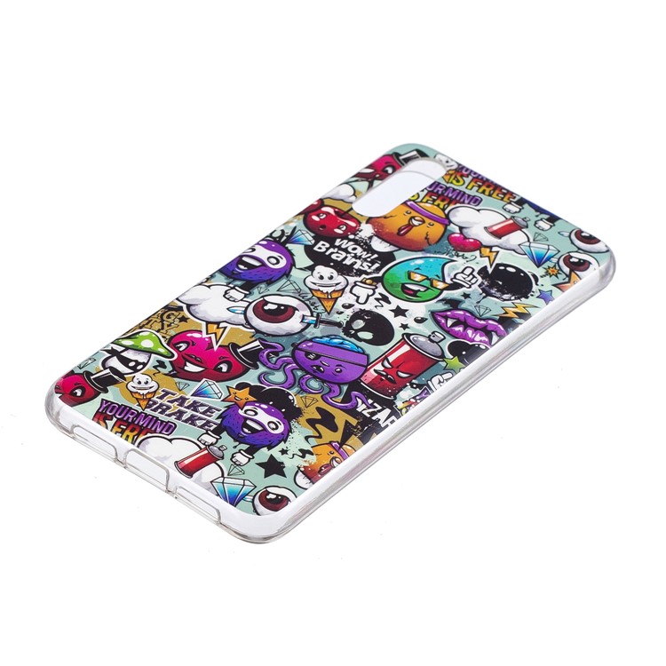 Luminous IMD Patterned Soft TPU Phone Cover for Huawei P20 - Wow Brains-2