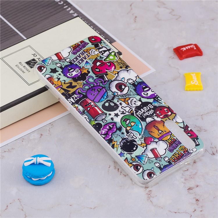 Luminous IMD Patterned Soft TPU Phone Cover for Huawei P20 - Wow Brains-5