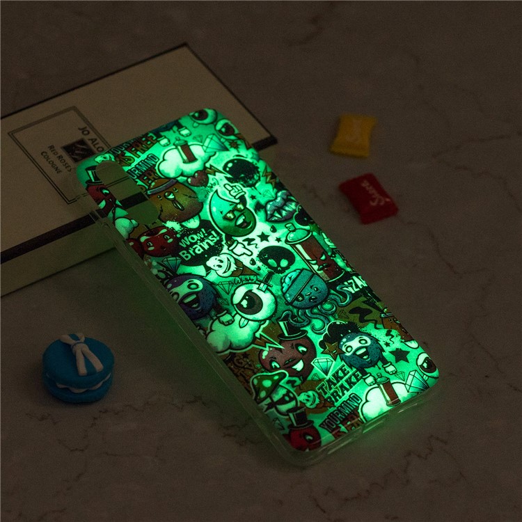 Luminous IMD Patterned Soft TPU Phone Cover for Huawei P20 - Wow Brains-6