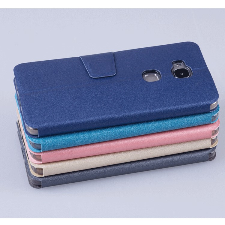 MOFI Hui Series Stand Leather Case for Huawei Honor Play 5X / Honor 5X - Champagne-12