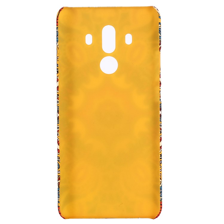 Ethnic Style Embossment Luminous Matte TPU Back Case for Huawei Mate 10 Pro - Style 1-3
