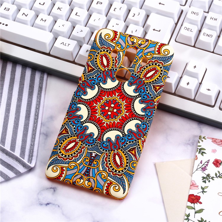 Ethnic Style Embossment Luminous Matte TPU Back Case for Huawei Mate 10 Pro - Style 1-8