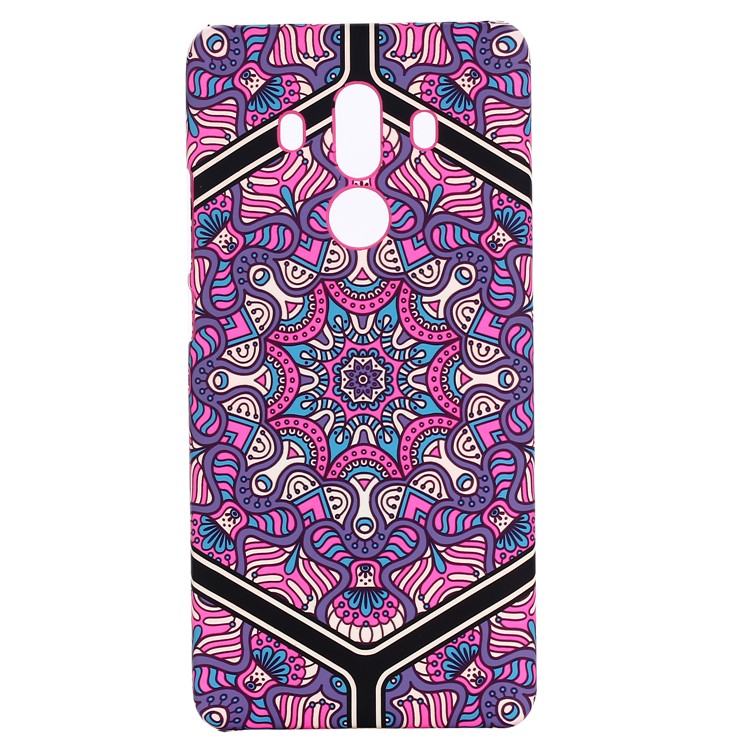 Ethnic Style Embossment Luminous Matte TPU Mobile Shell for Huawei Mate 10 Pro - Style 4-1
