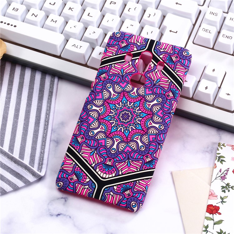 Ethnic Style Embossment Luminous Matte TPU Mobile Shell for Huawei Mate 10 Pro - Style 4-2