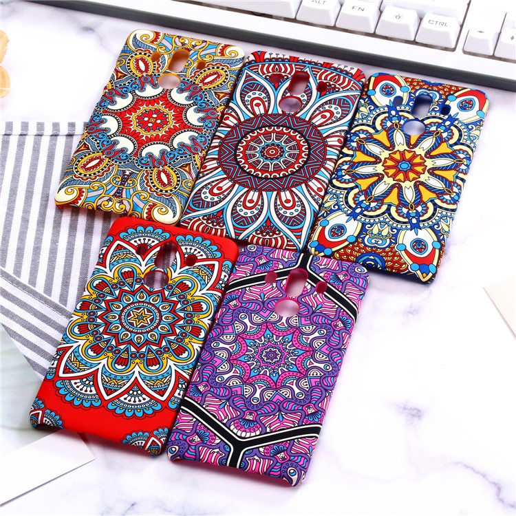 Ethnic Style Embossment Luminous Matte TPU Mobile Shell for Huawei Mate 10 Pro - Style 4-3
