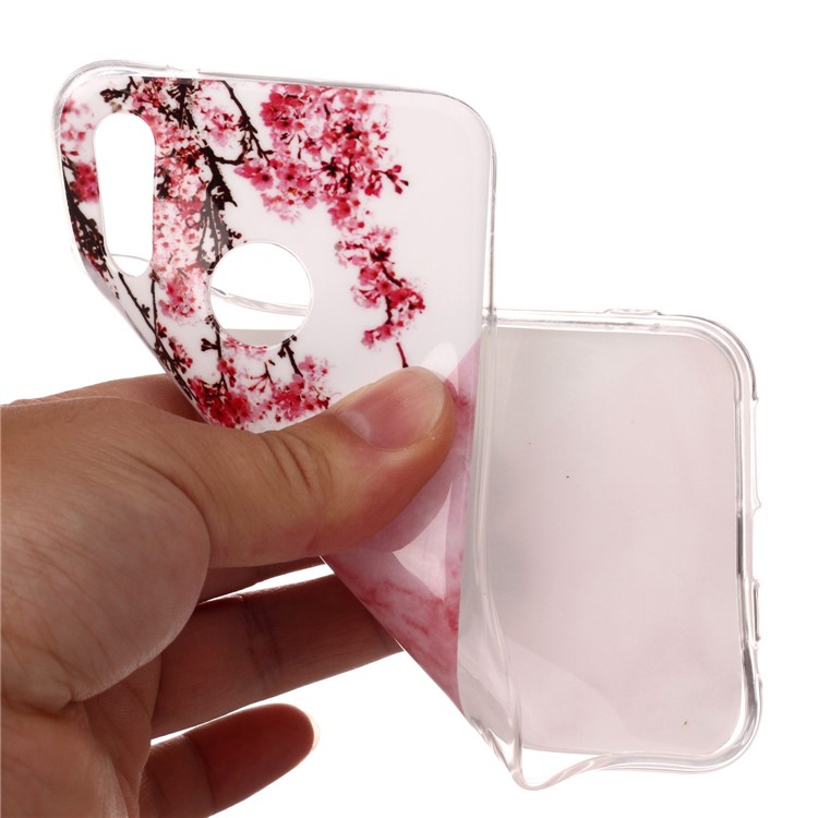Para Huawei P20 Lite / Caso De Teléfono Celular IMD TPU IMD TPU IMD TPU - Folwer Rosa-4