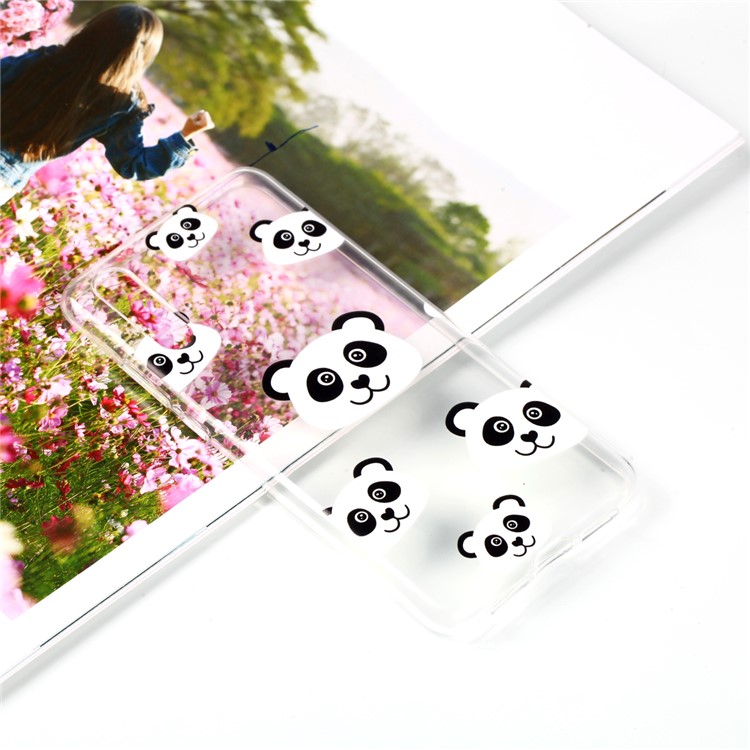 Pattern Printing Soft TPU Cell Phone Cover for Huawei P20 - Cute Bears-1