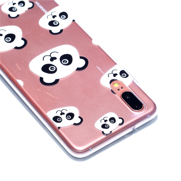 Pattern Printing Soft TPU Cell Phone Cover for Huawei P20 - Cute Bears-4