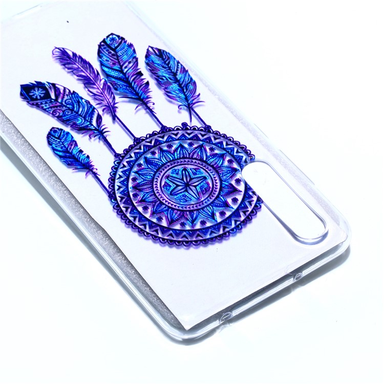 Pattern Printing Soft TPU Gel Back Casing for Huawei P20 Pro - Dream Catcher-4