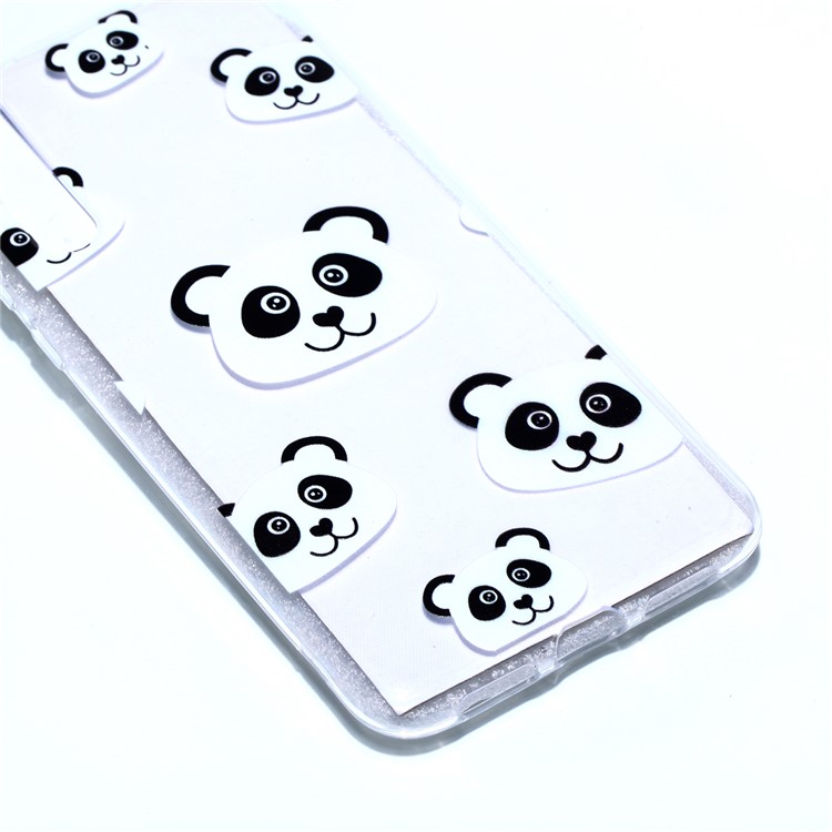 Pattern Printing Soft TPU Gel Back Cellphone Case for Huawei P20 Pro - Panda-3