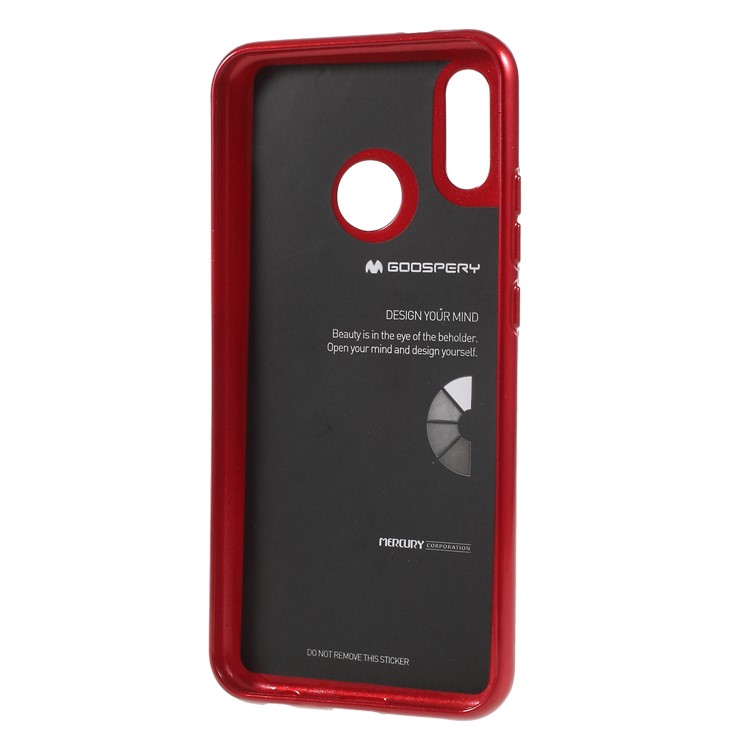 MERCURY GOOSPERY Flash Powder TPU Phone Cover for Huawei P20 Lite/Nova 3e - Red-4