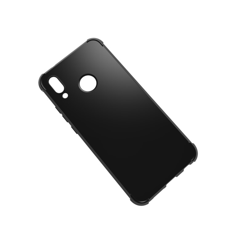 100Pcs/Lot Four Corners Drop-resistant TPU Gel Case for Huawei P20 Lite / Nova 3e - Black-2