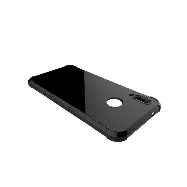 100Pcs/Lot Four Corners Drop-resistant TPU Gel Case for Huawei P20 Lite / Nova 3e - Black-4