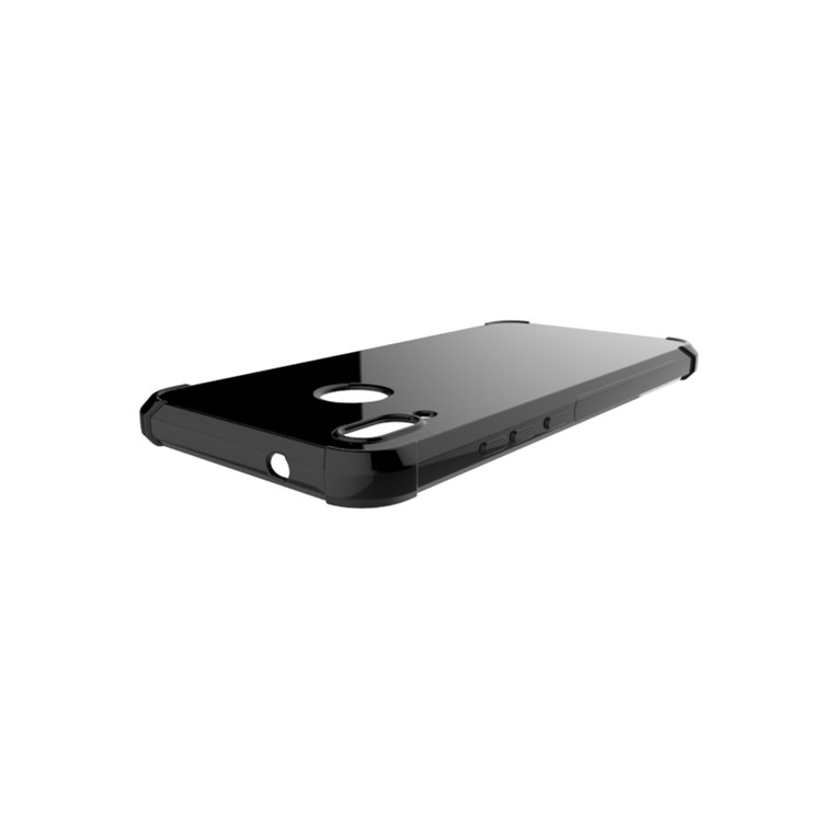 100Pcs/Lot Four Corners Drop-resistant TPU Gel Case for Huawei P20 Lite / Nova 3e - Black-7