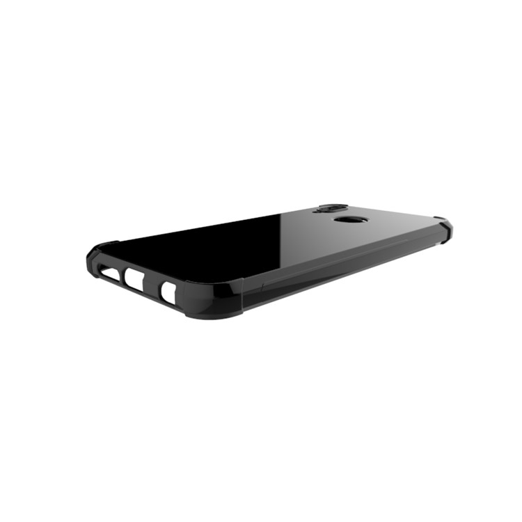 100Pcs/Lot Four Corners Drop-resistant TPU Gel Case for Huawei P20 Lite / Nova 3e - Black-8