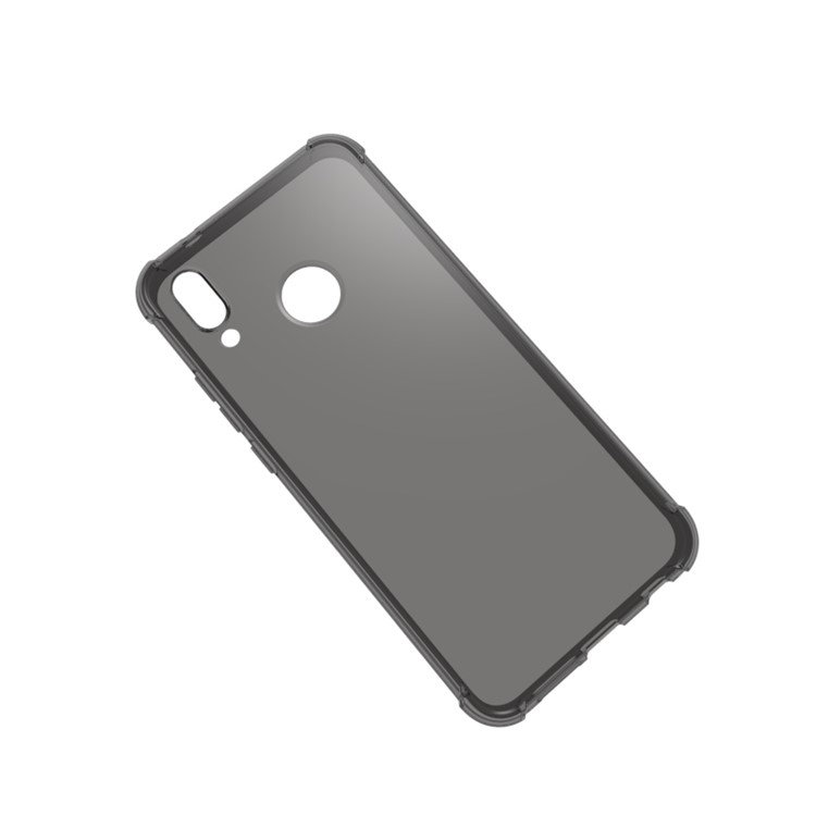 100Pcs/Lot Four Corners Drop-resistant TPU Phone Case for Huawei P20 Lite / Nova 3e - Grey-2