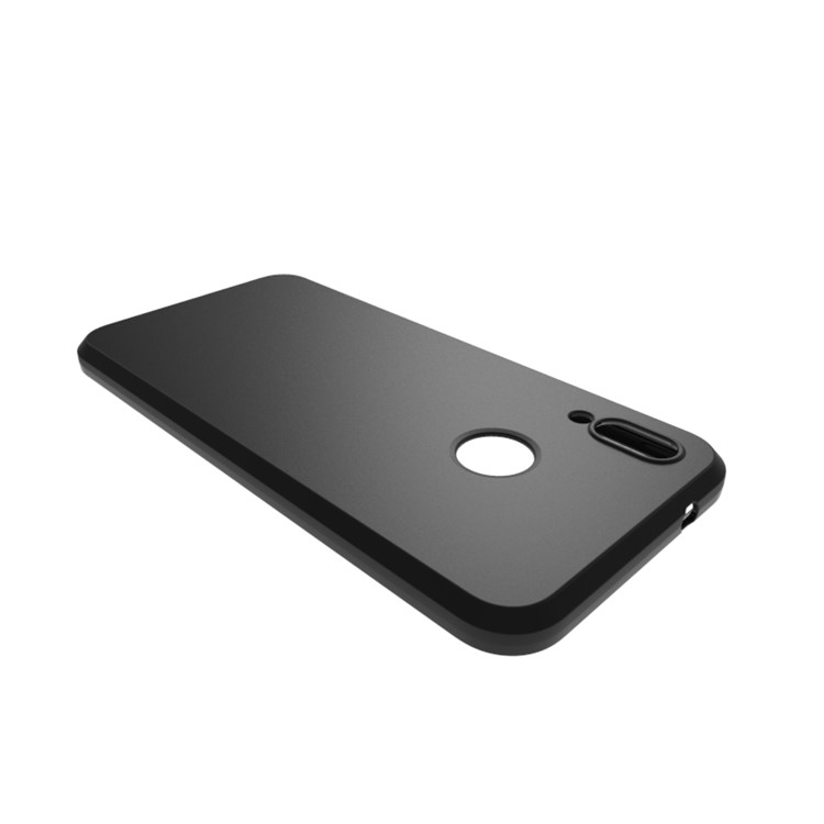 100PCS/Pack Matte Pudding Soft TPU Back Case for Huawei P20 Lite/Nova 3e - Black-4