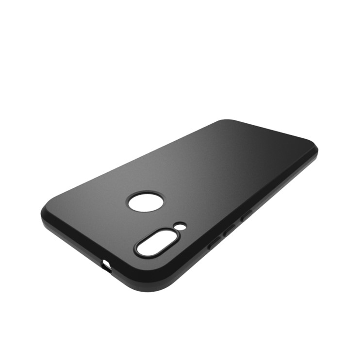 100PCS/Pack Matte Pudding Soft TPU Back Case for Huawei P20 Lite/Nova 3e - Black-6