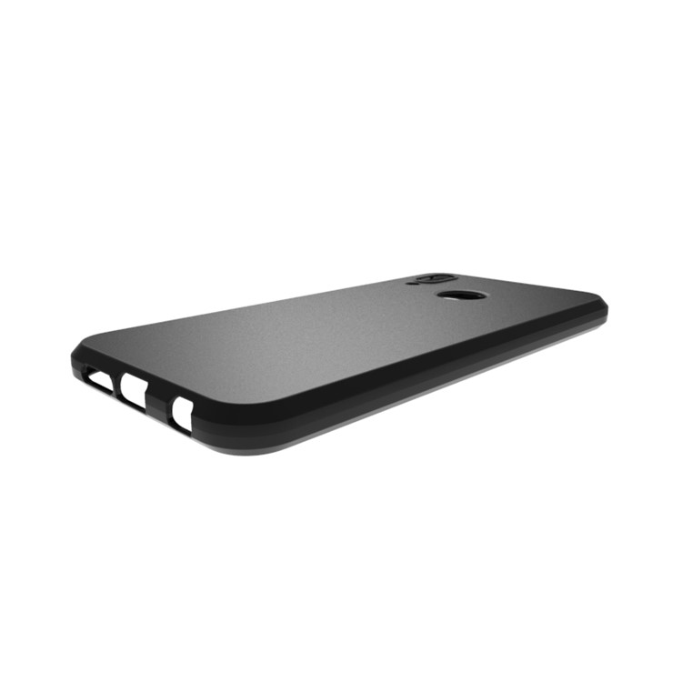 100PCS/Pack Matte Pudding Soft TPU Back Case for Huawei P20 Lite/Nova 3e - Black-8