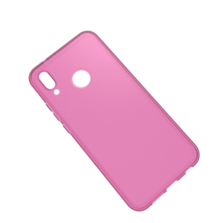 100PCS/Pack Matte Pudding Soft TPU Mobile Phone Shell for Huawei P20 Lite/Nova 3e - Rose-2