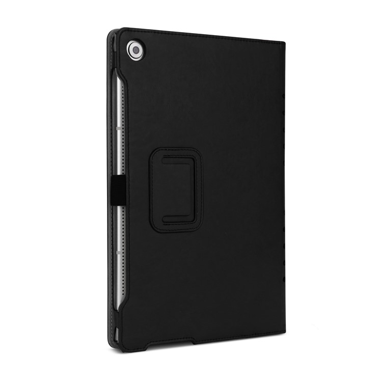 Foldable Stand PU Leather Protective Case for Huawei MediaPad M5 10/MediaPad M5 10 (Pro) - Black-3