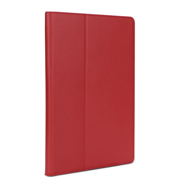 Foldable Stand PU Leather Protective Shell for Huawei MediaPad M5 10/MediaPad M5 10 (Pro) - Red-4