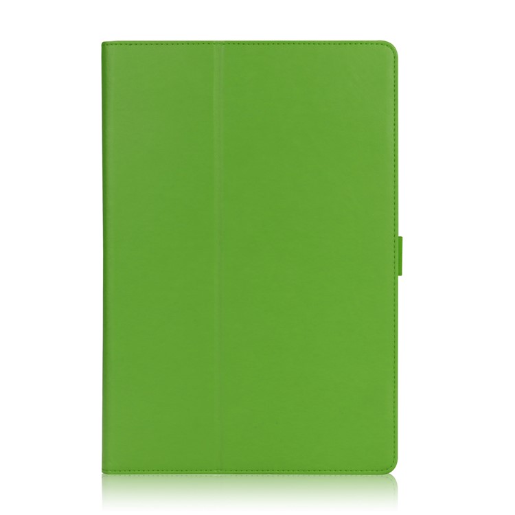Foldable Stand Card Slot PU Leather Protective Casing with Elastic Band for Huawei MediaPad M5 10/MediaPad M5 10 (Pro) - Green-2