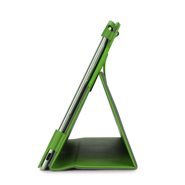 Foldable Stand Card Slot PU Leather Protective Casing with Elastic Band for Huawei MediaPad M5 10/MediaPad M5 10 (Pro) - Green-8