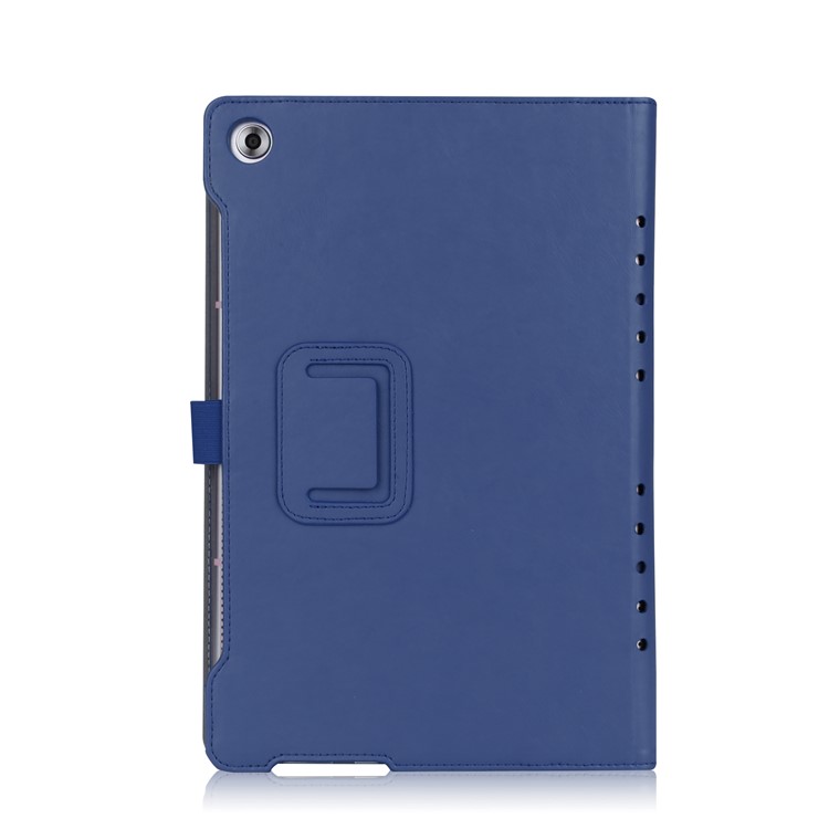 Foldable Stand Card Slot PU Leather Protective Cover for Huawei MediaPad M5 10/MediaPad M5 10 (Pro) - Blue-5