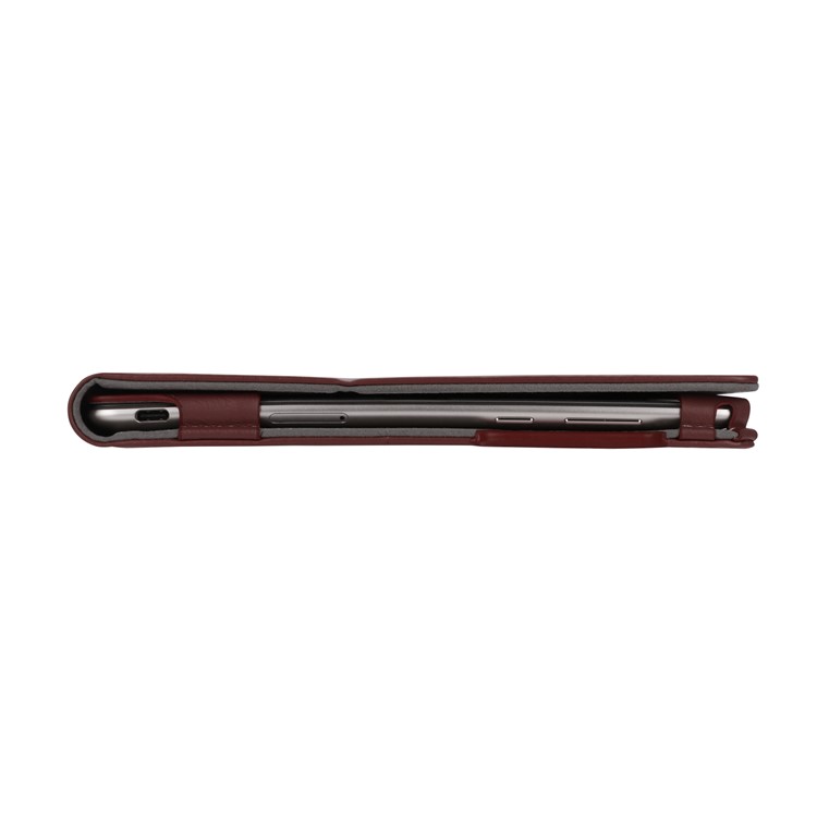 Foldable Stand Card Slot PU Leather Protective Cover for Huawei MediaPad M5 10/MediaPad M5 10 (Pro) - Brown-7
