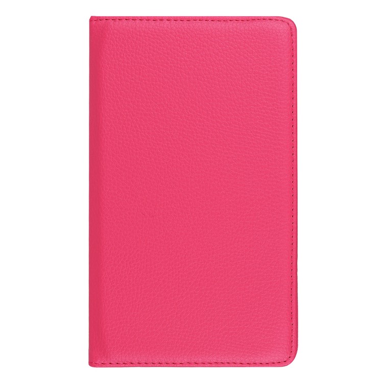 Litchi Texture 360 Degree Rotary Stand Leather Case for Huawei MediaPad T3 7.0 4G - Rose-3